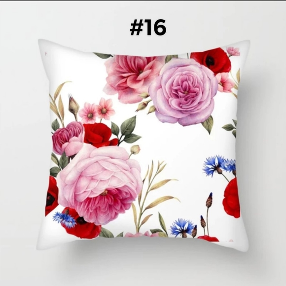 18 x18 " 4 pcsThrow Pillow Covers Soft linen Cotton - Picture 9 of 16